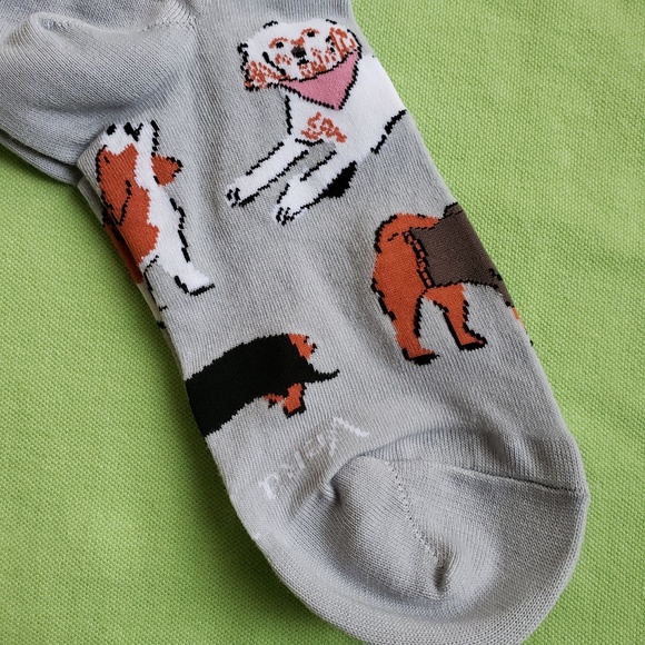 VERA BRADLEY DOG SHOW DOGS CREW SOCKS 2-PAIRS:NWT - Picture 8 of 10